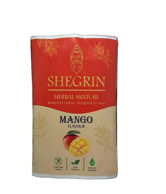 Shegrin Mix Mango - Stalk-free & Natural Blend - 35g Quality Herbal Mix
