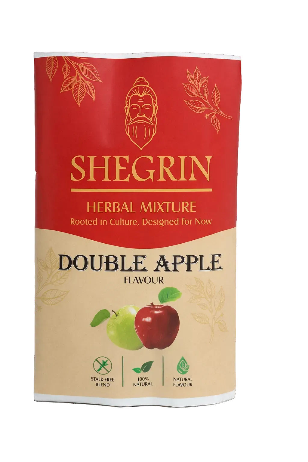 Shegrin Mix Double Apple - Stalk-free & Natural Blend - 35g Quality Herbal Mix