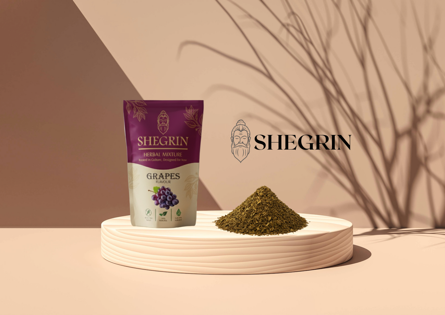 Shegrin Grapes Herbal Blend Sample 35g | Natural UK