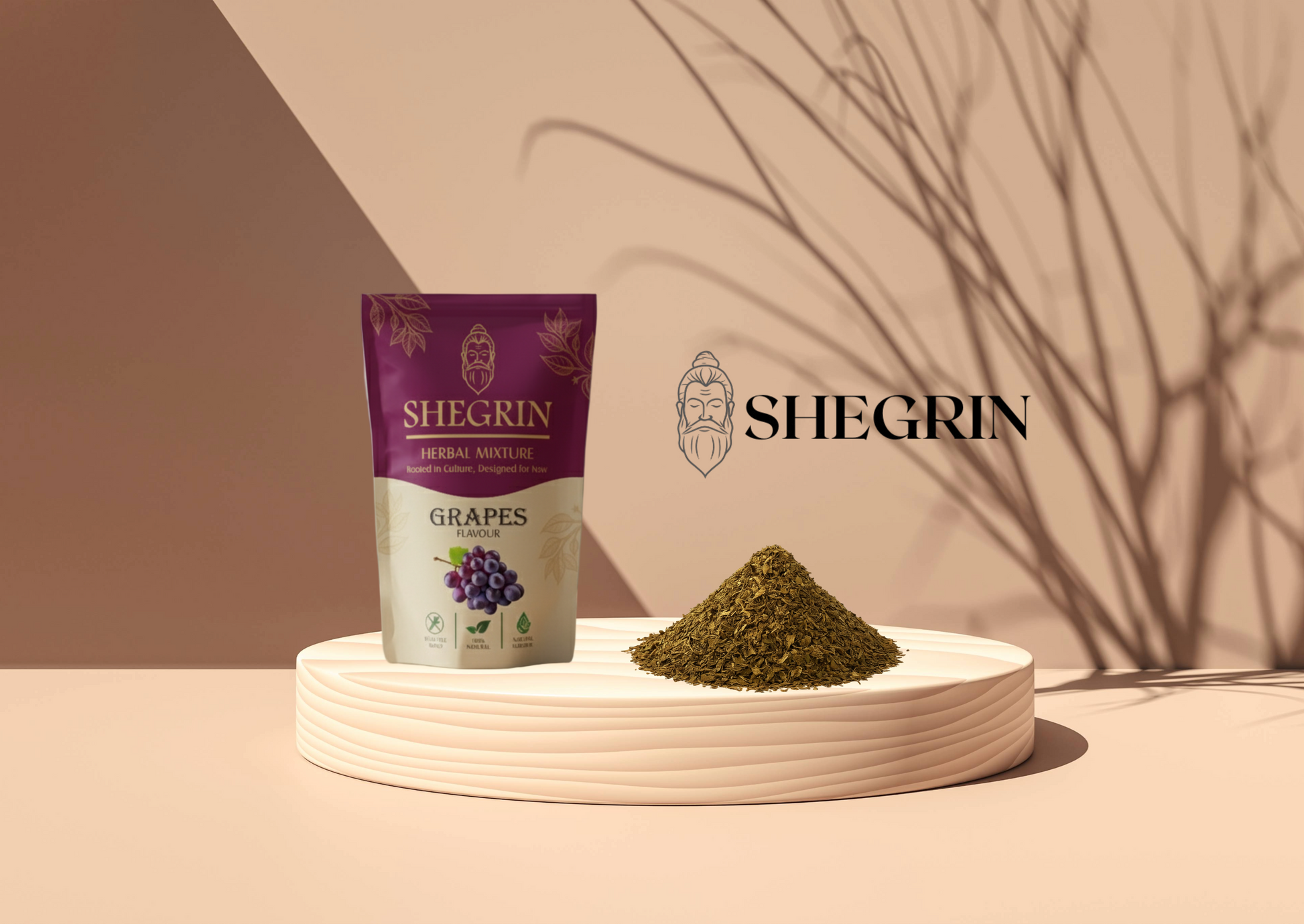 Shegrin Grapes Herbal Blend Sample 35g | Natural UK