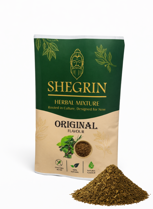 Shegrin Mix Original - Stalk-free & Natural Blend - 35g Quality Herbal Mix
