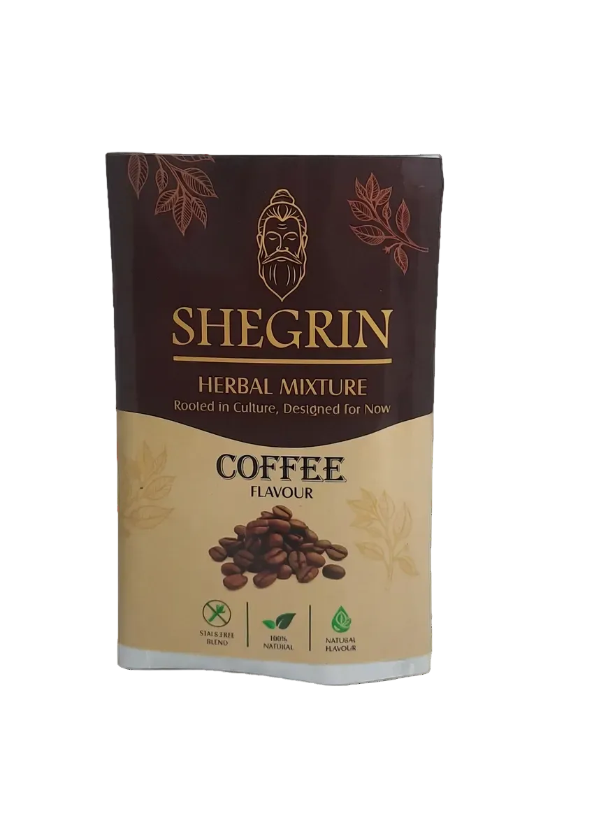Shegrin Mix Coffee - Stalk-free & Natural Blend - 35g Quality Herbal Mix