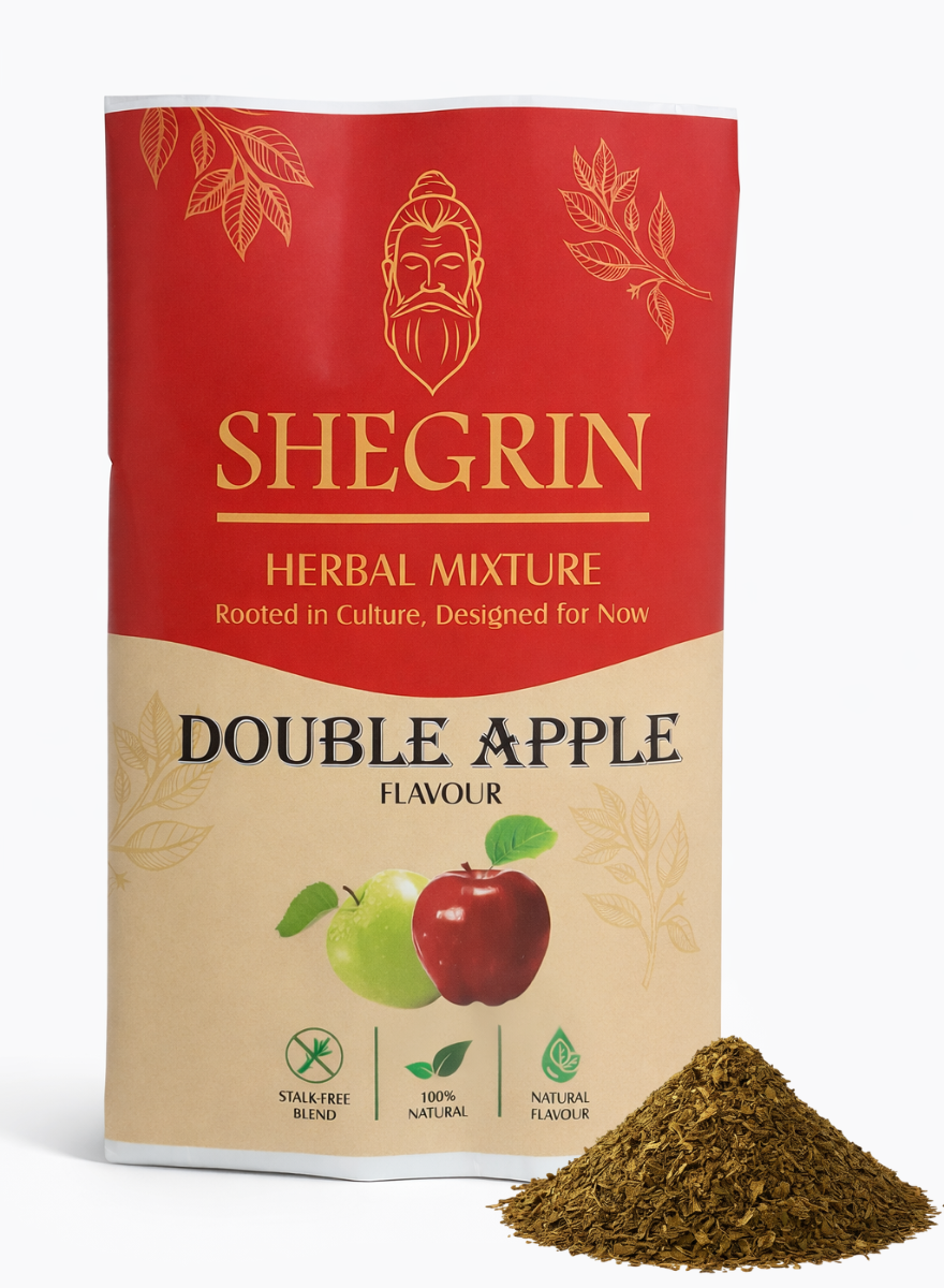 Shegrin Double Apple Herbal Blend Sample 35g | Natural UK